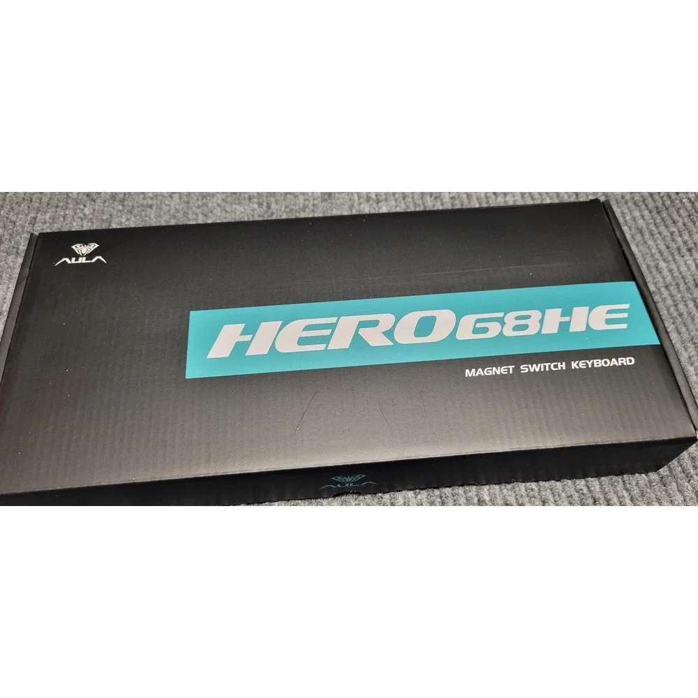 Aula Hero 68 HE Magnetic Switch Wired Gaming‎ Keyboard Red Gradient 65% Layout